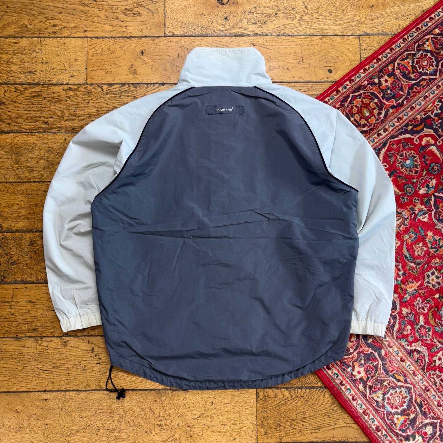 Vintage Kickers Grey Harrington Style Jacket - XL