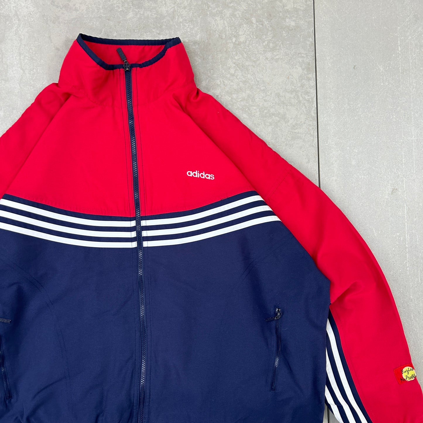 Vintage Adidas Red Tracksuit Track Shell Windbreaker Jacket - XL