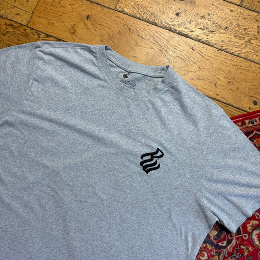 Vintage Rocawear Grey Embroidered Hip Hop Graphic T-Shirt - 2XL