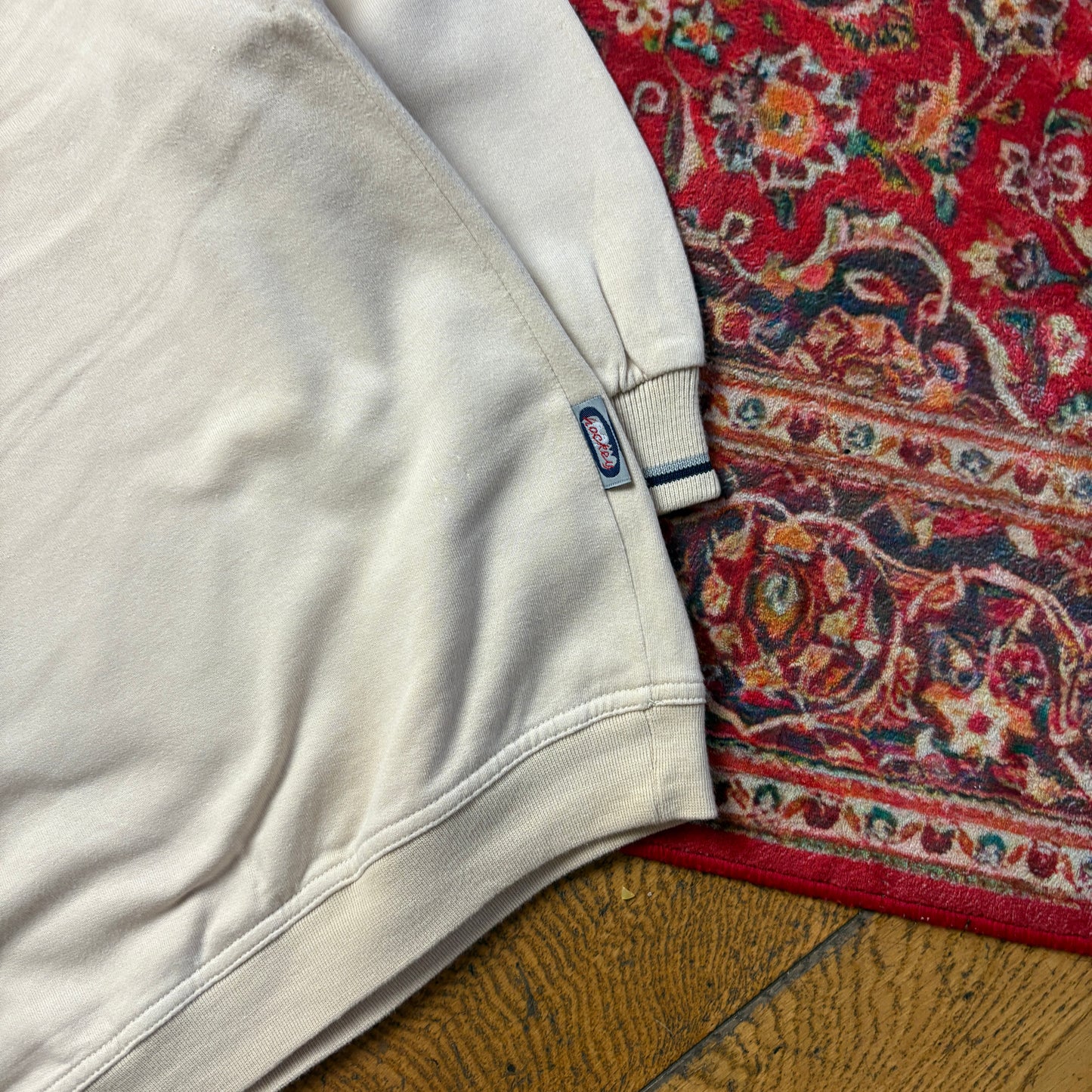 Vintage 90s Australia Hockey Cream Embroidered Sweatshirt - XL