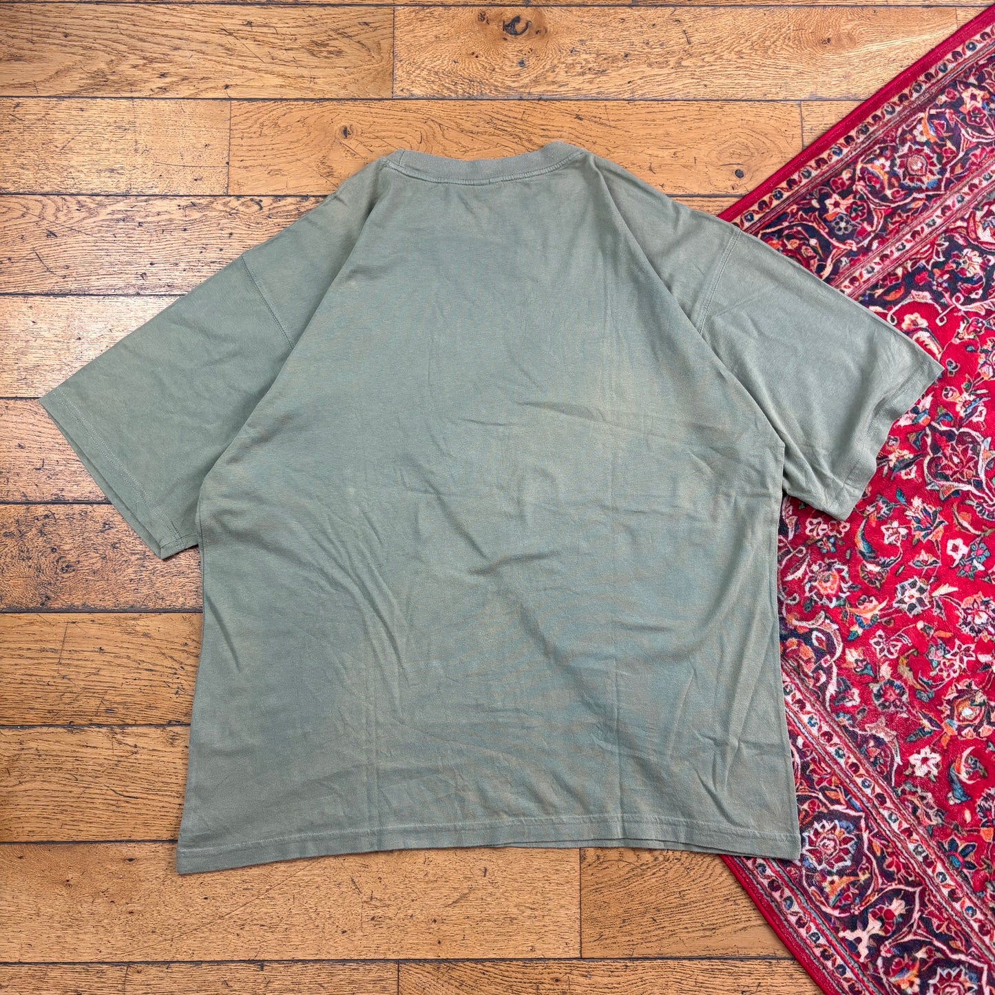 Vintage Timberland Embroidered Green T-Shirt - XXL