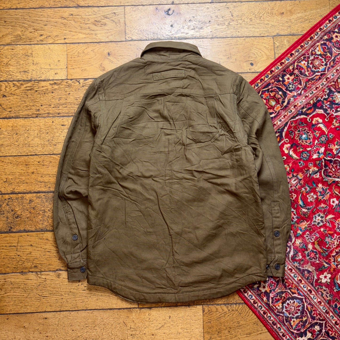Vintage Duluth Brown Khaki Workwear Carhartt Style Jacket - M