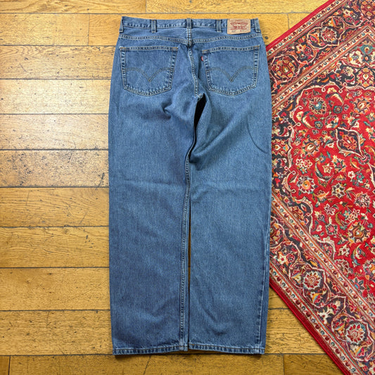 Vintage Levis 505 Straight Blue Denim Jeans - 38