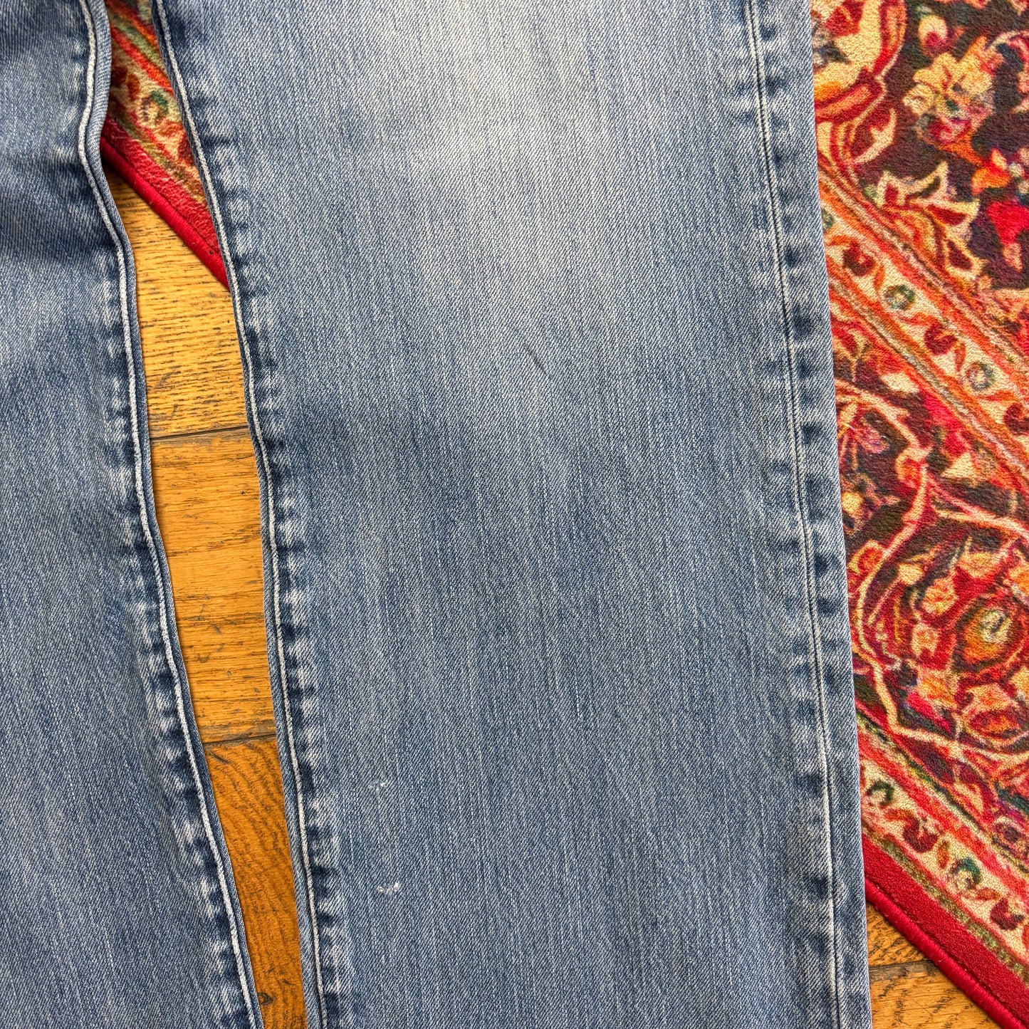 Vintage Levis 501 Straight Blue Denim Jeans - 36S