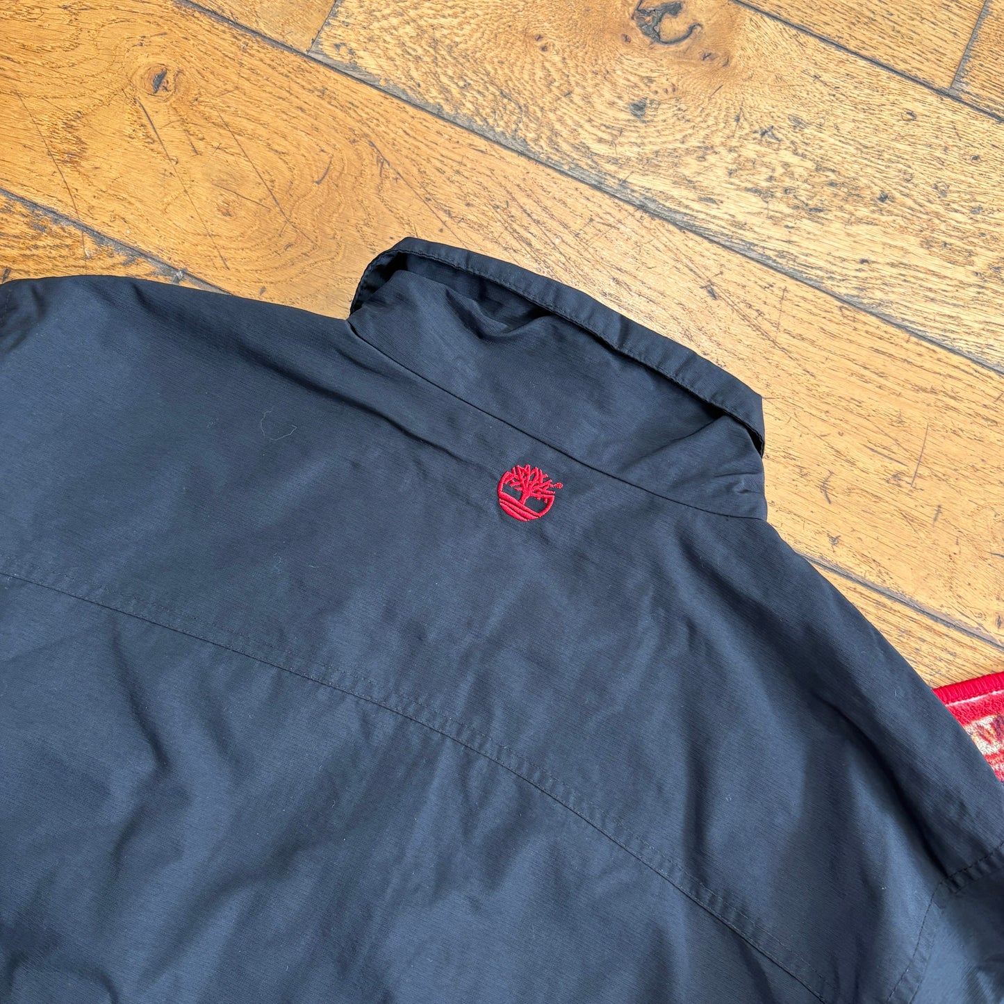 Vintage Timberland Black Weathergear Lightweight Jacket - L