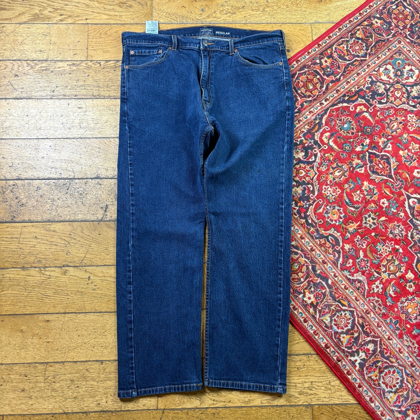 Vintage Levis Straight Blue Denim Jeans - 40