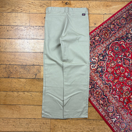 Vintage Dickies Cream 874 Skate Chino Trousers - 32