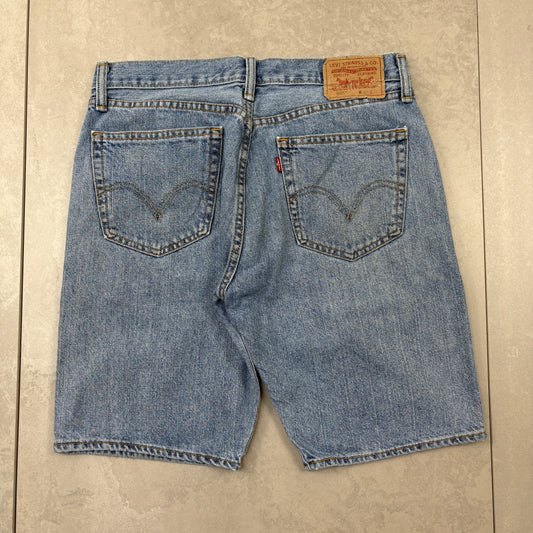 Vintage Levis 505 Blue Denim Shorts - 32