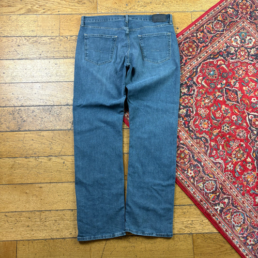 Vintage Levis Straight Blue Denim Jeans - 38
