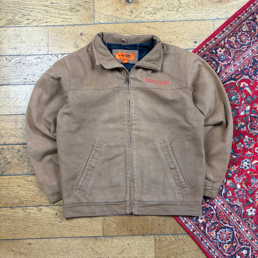 Vintage Workwear Brown Green Heavyweight Detroit Jacket - M