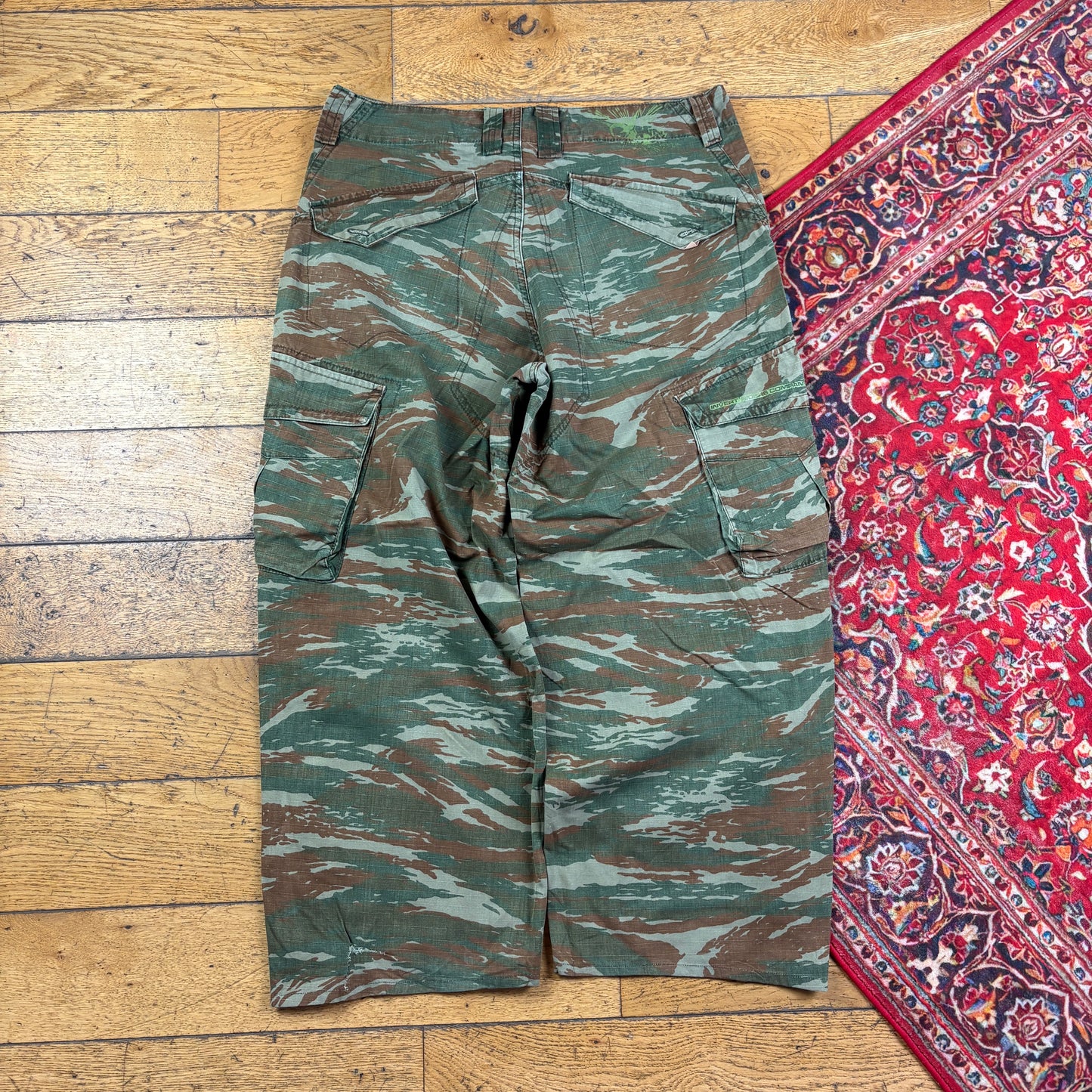 Vintage Real Tree Camo Green Hunting Workwear Trousers - 36