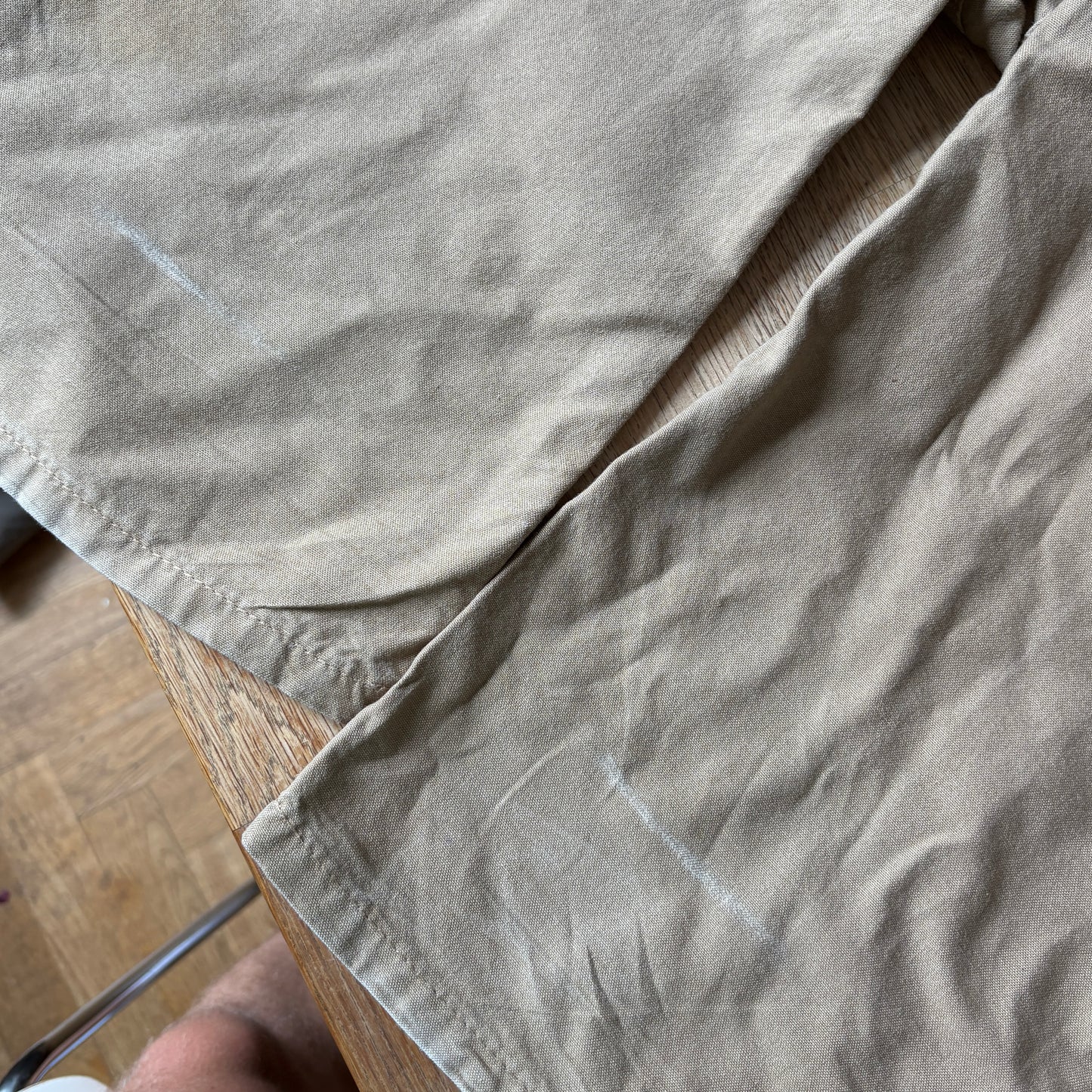 Vintage Carhartt Brown Cream Workwear Carpenter Baggy Trousers - 32R