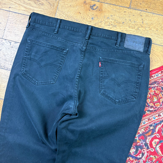 Vintage Levis 541 Straight Black Denim Jeans - 40