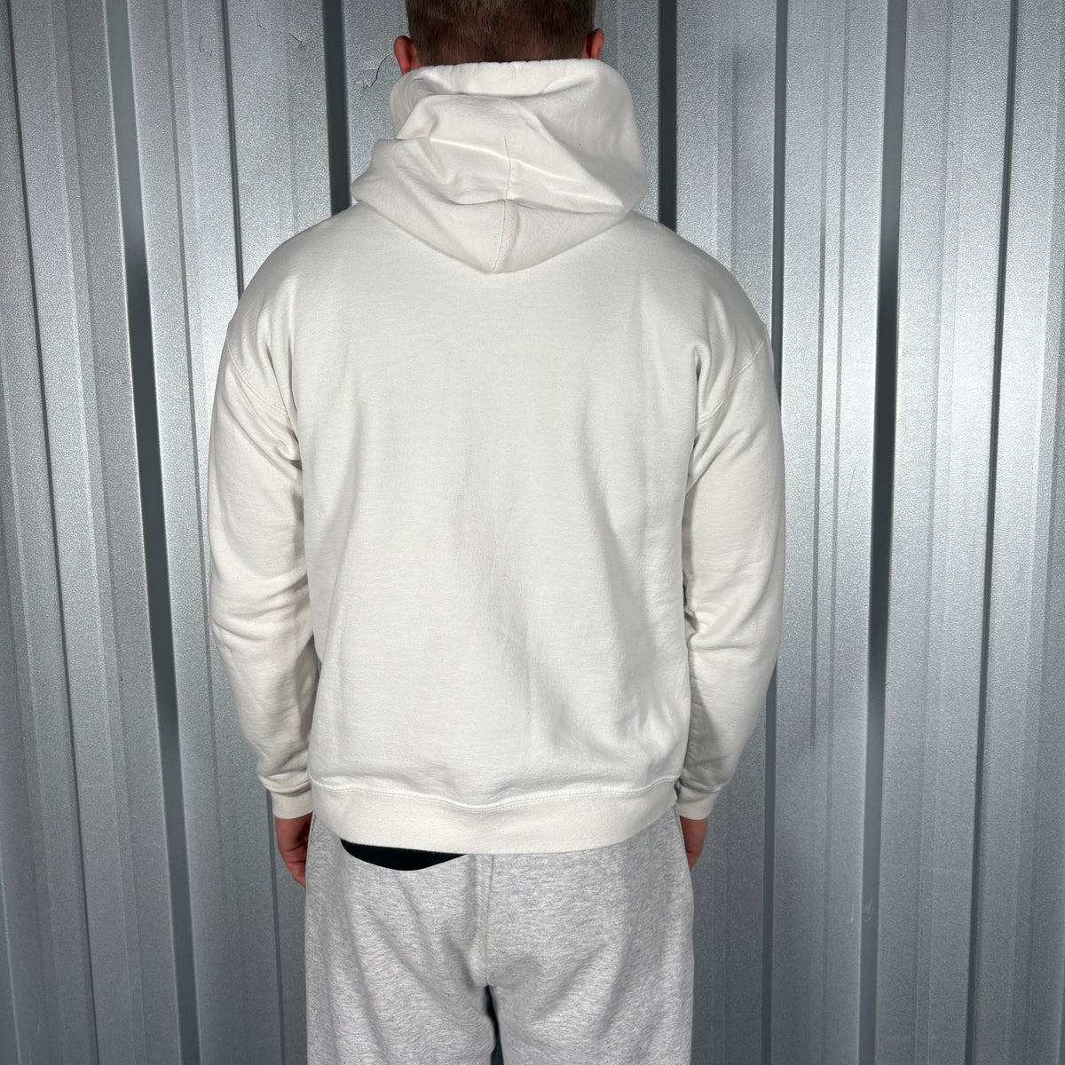 Thrasher White Skate Hoodie Sweatshirt - S