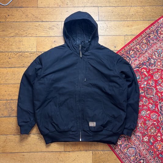 Vintage Black Workwear Carhartt Active Style Jacket - 2XL