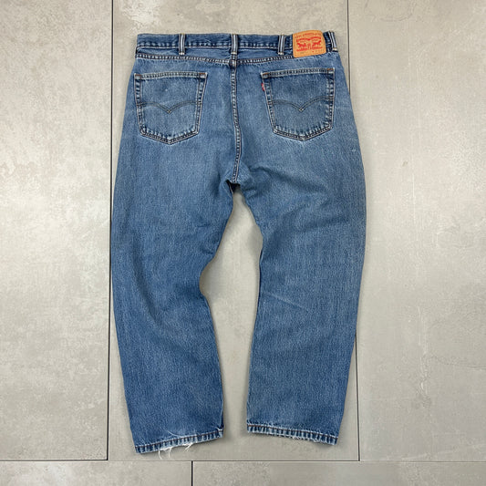 Vintage Levis 505 Straight Blue Denim Jeans - 40