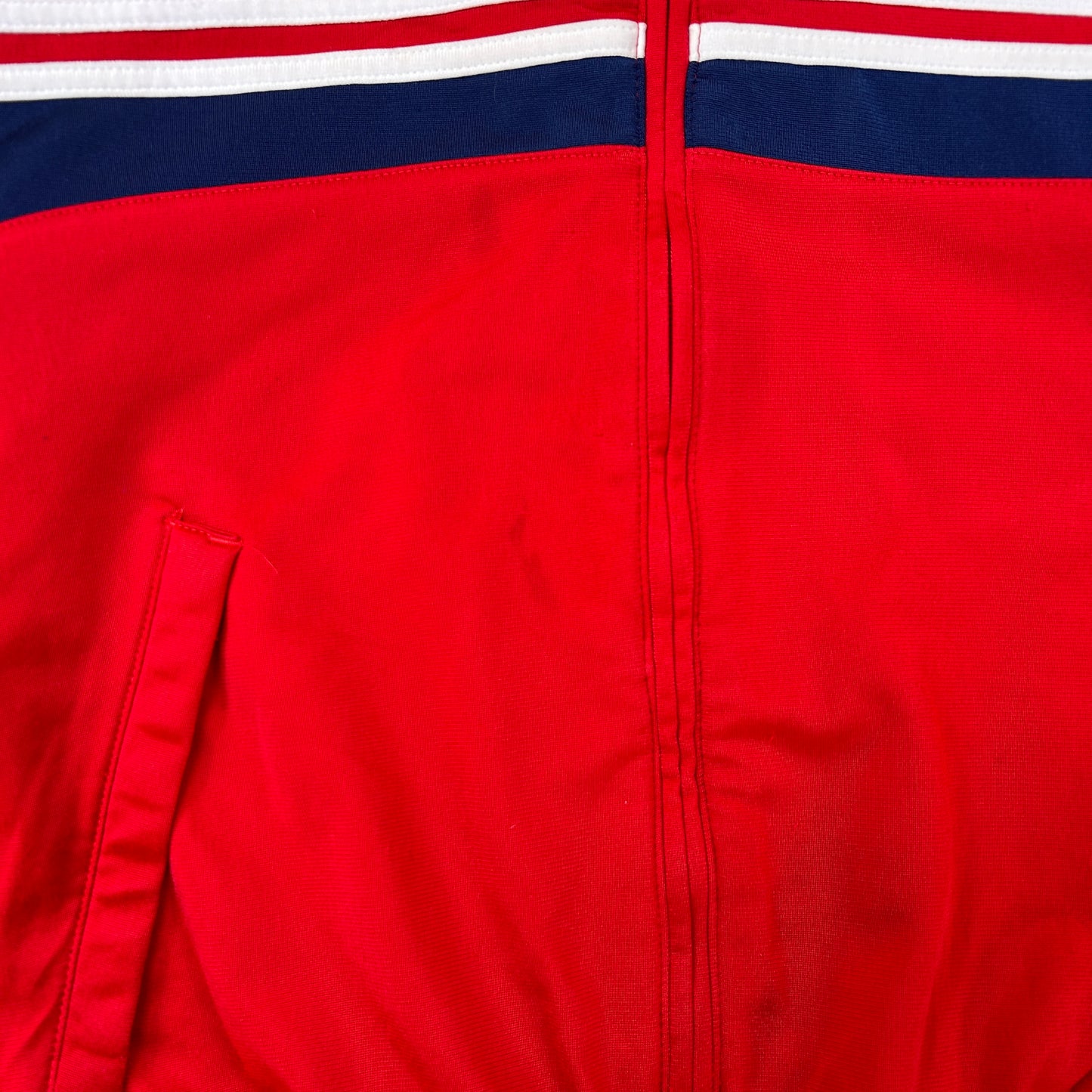Vintage Adidas Red Tracksuit Track Shell Windbreaker Jacket - S