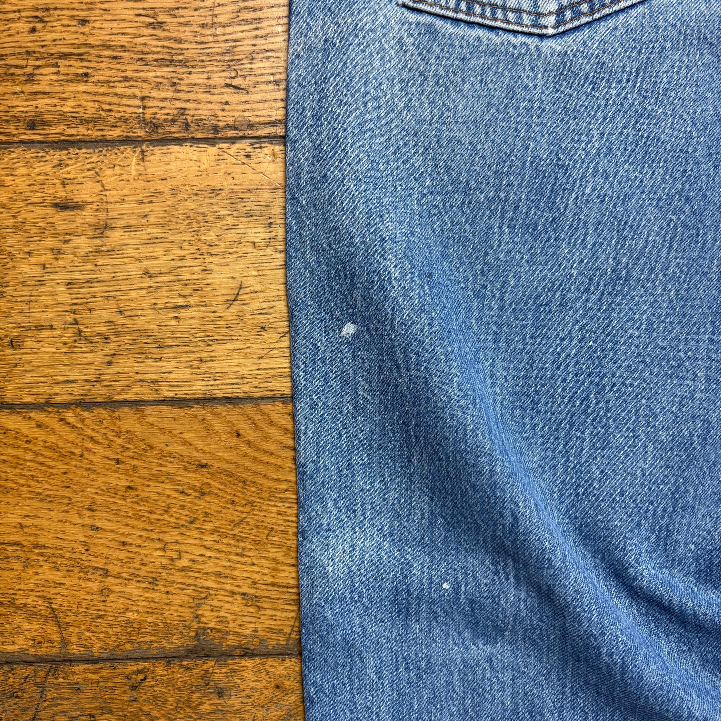 Vintage Dickies Workwear Carpenter Baggy Blue Jeans - 38S