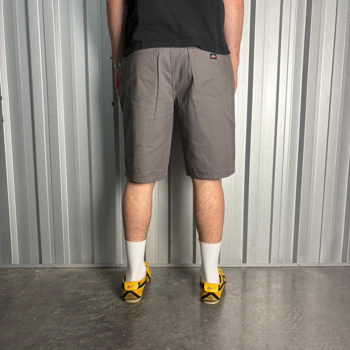 Dickies Workwear Carpenter Grey Baggy Shorts - 36