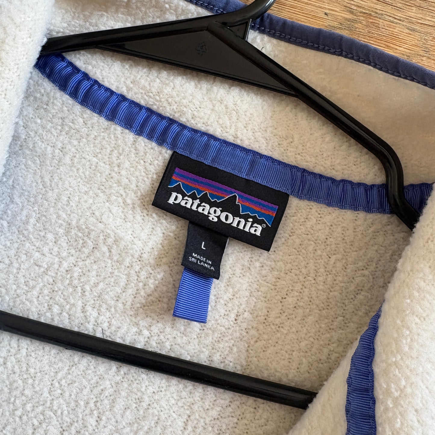Vintage Patagonia Cream White Teddy Bear Fleece Jumper Jacket - L