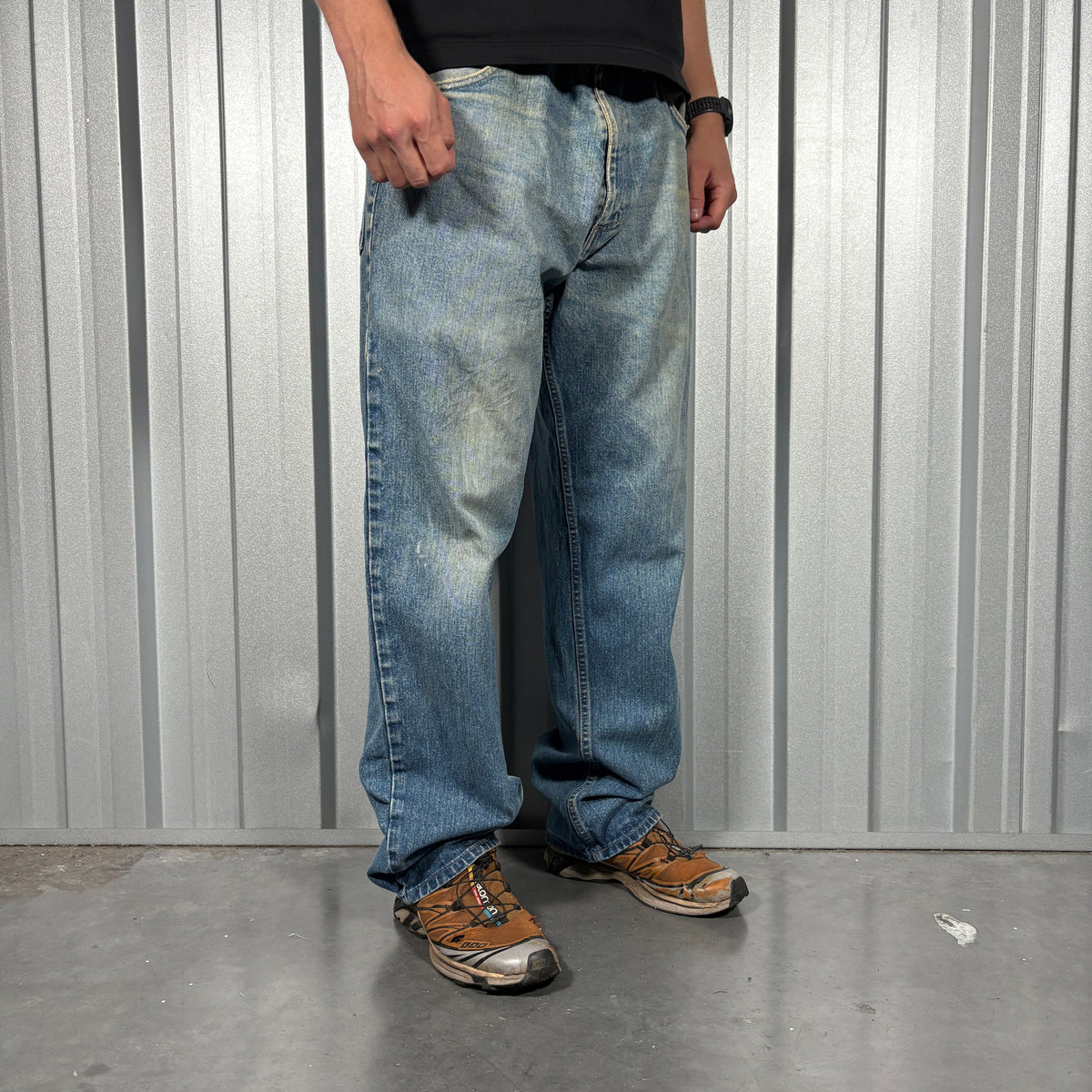 Ecko Unltd Y2K Baggy Hip Hop Blue Jeans - 36R