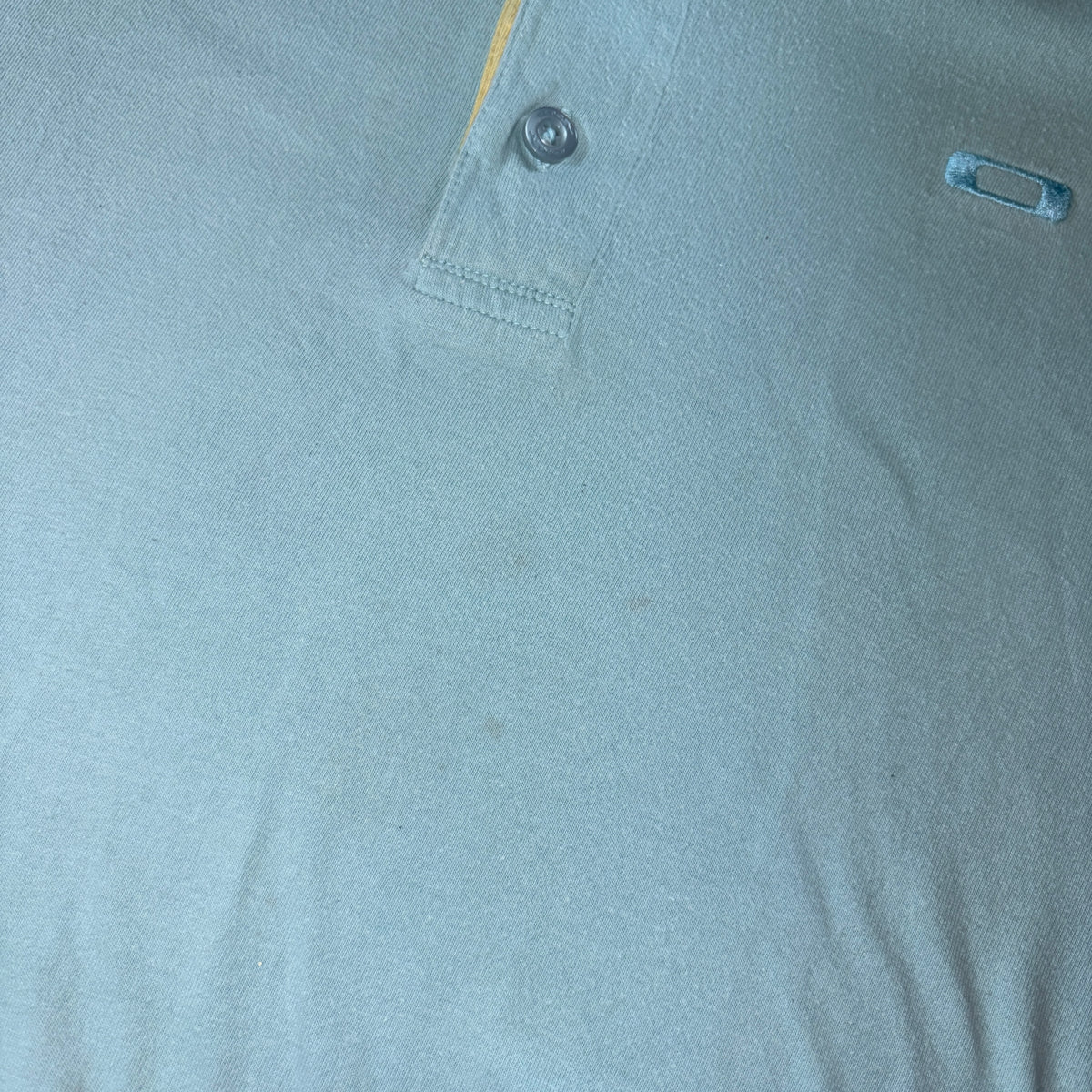 Oakley Blue Embroidered Polo T Shirt - 2XL