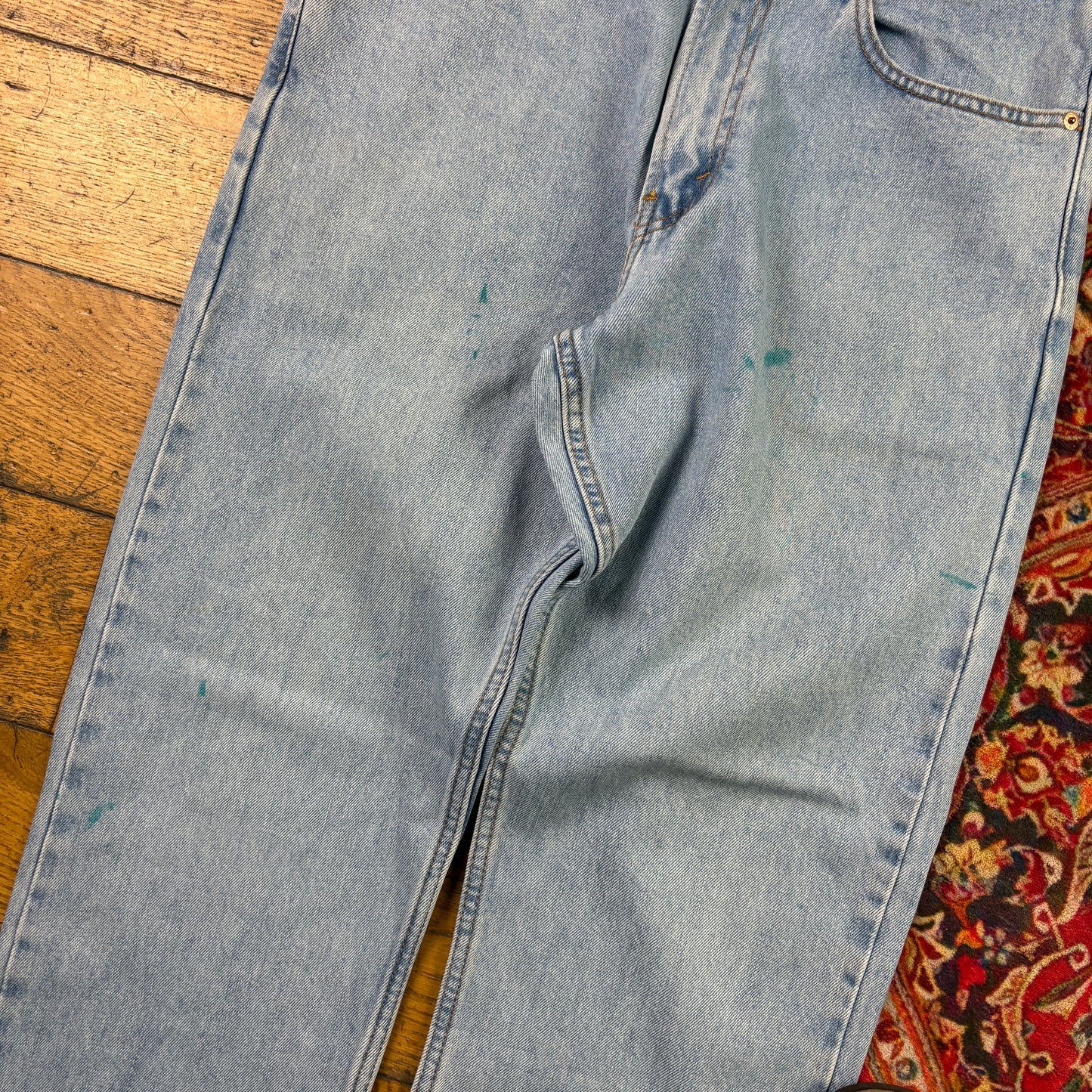 Vintage Levis 505 Straight Blue Denim Jeans - 34