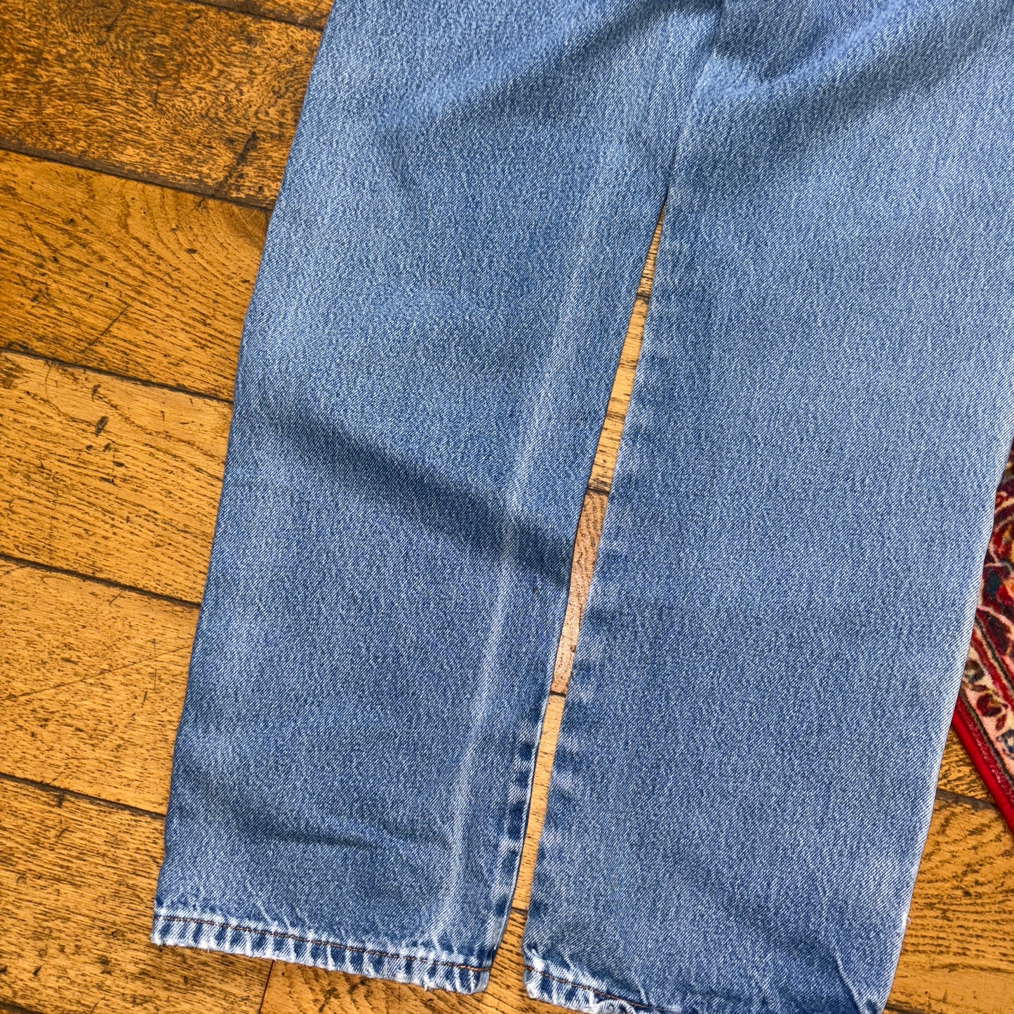 Vintage Dickies Workwear Carpenter Straight Blue Jeans - 33L