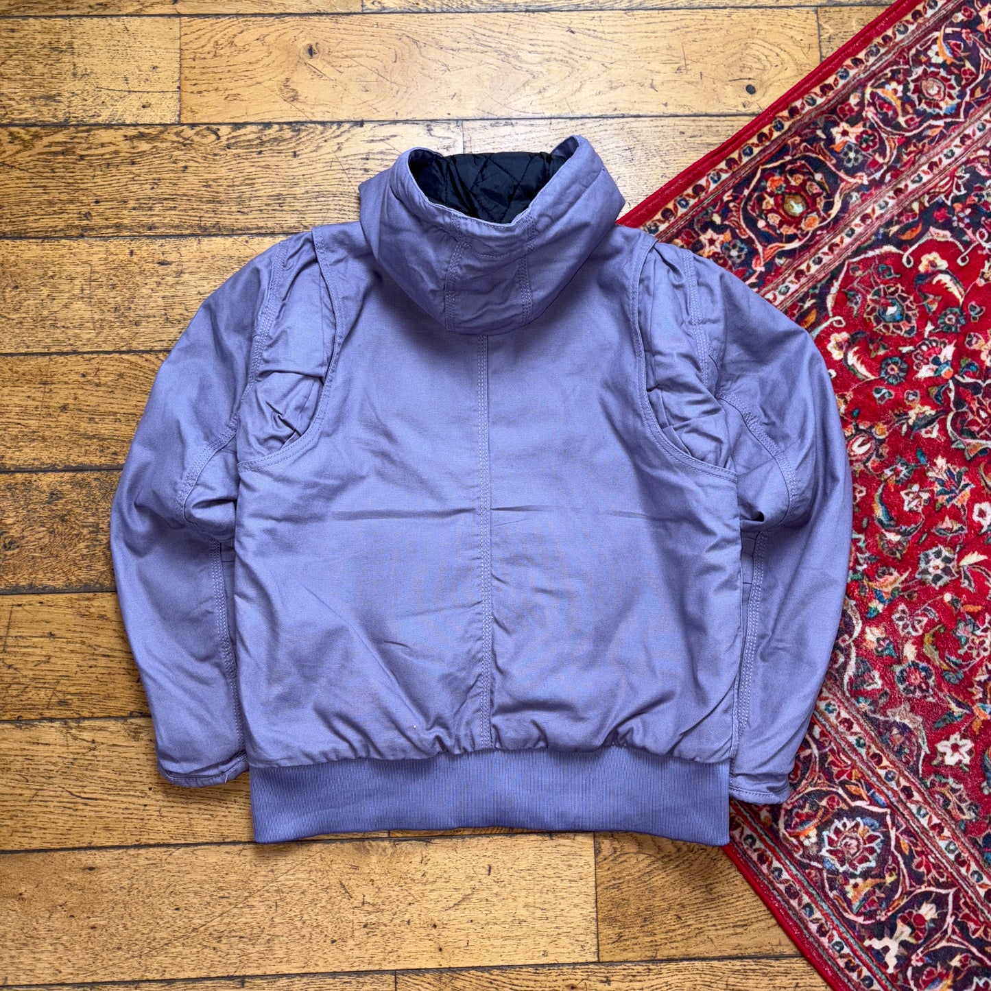 Vintage Womens Purple Carhartt Style Active Workwear Jacket - S