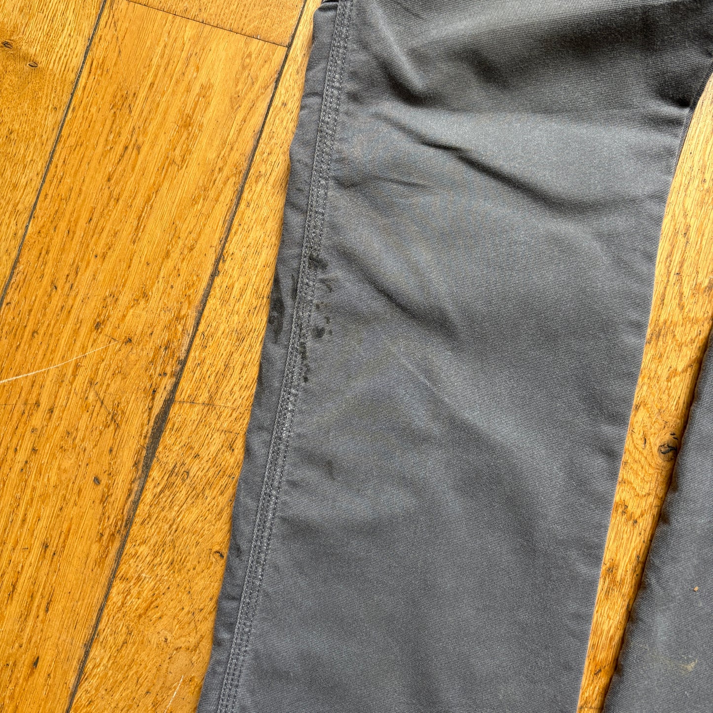 Vintage Dickies Workwear Carpenter Grey Trousers - 34