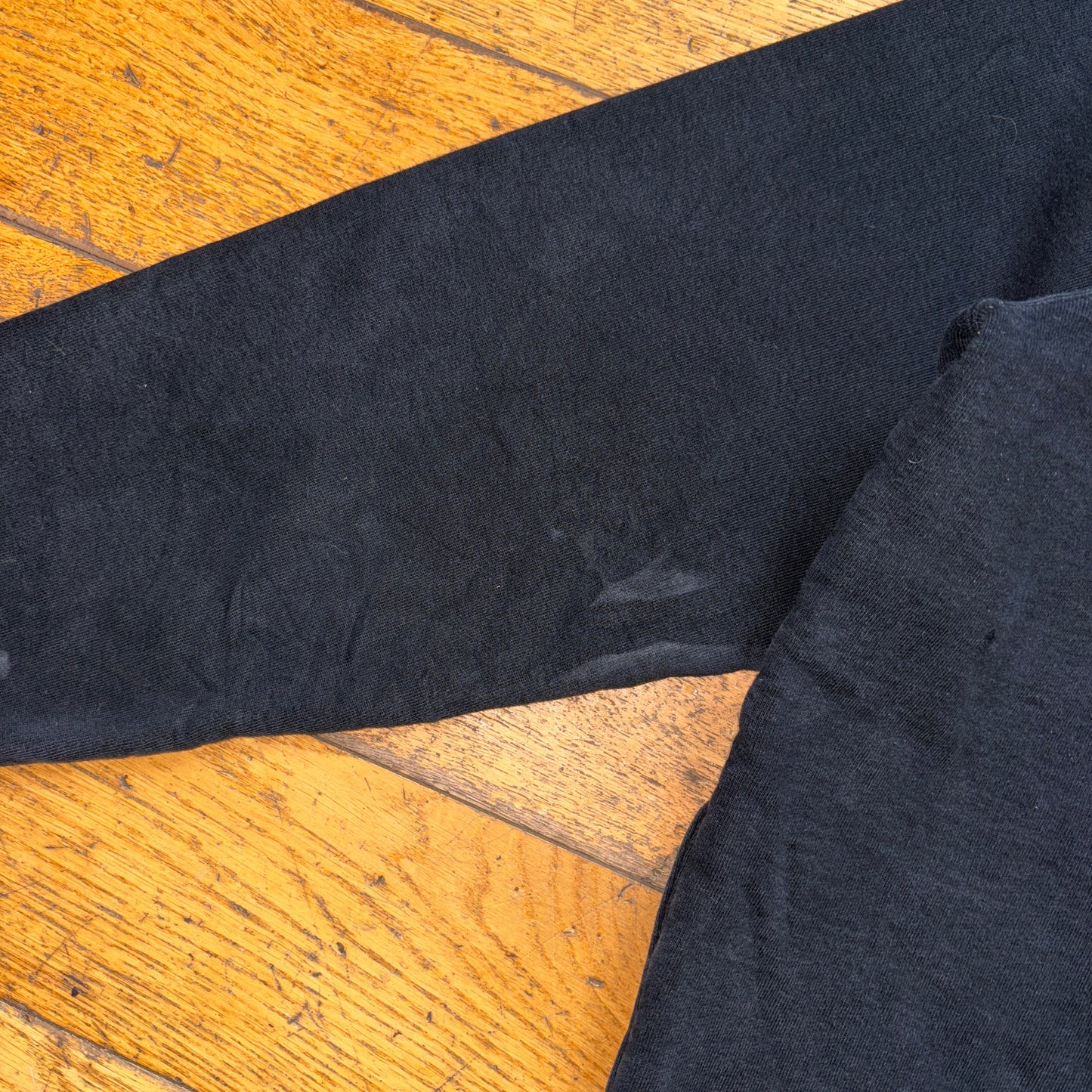 Vintage Supreme Black Hoodie Embroidered Sweatshirt - M