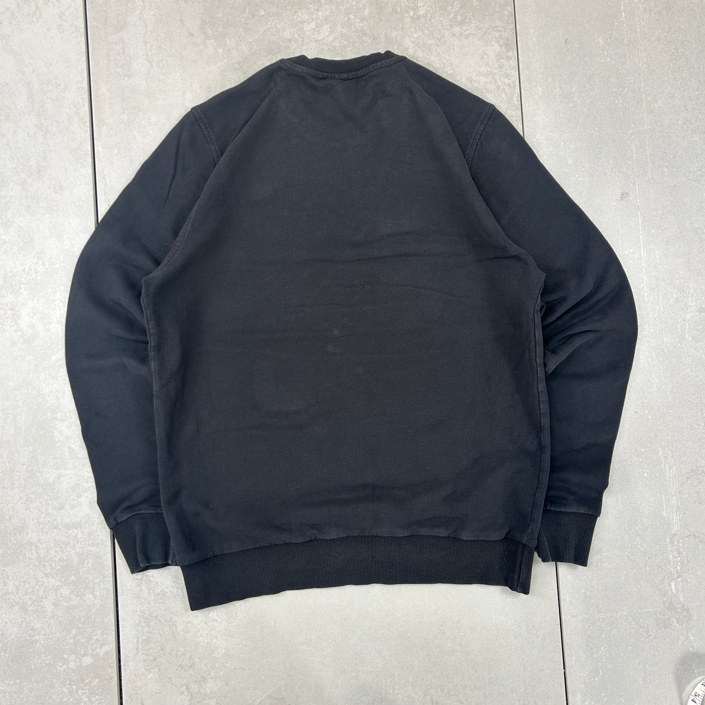 Vintage Oakley Black Spellout Camo Embroidered Sweatshirt - M