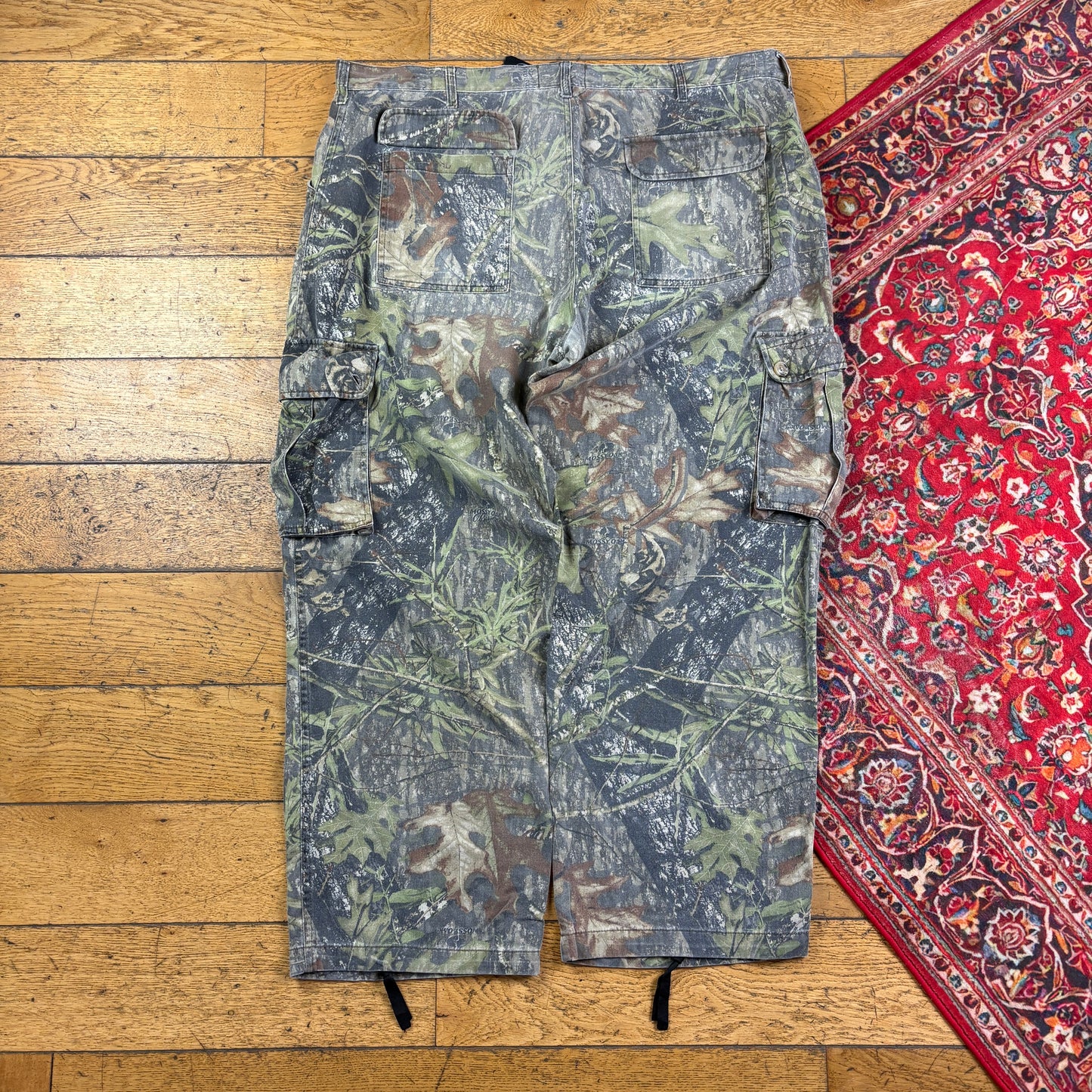 Vintage Real Tree Camo Green Hunting Workwear Trousers - 42
