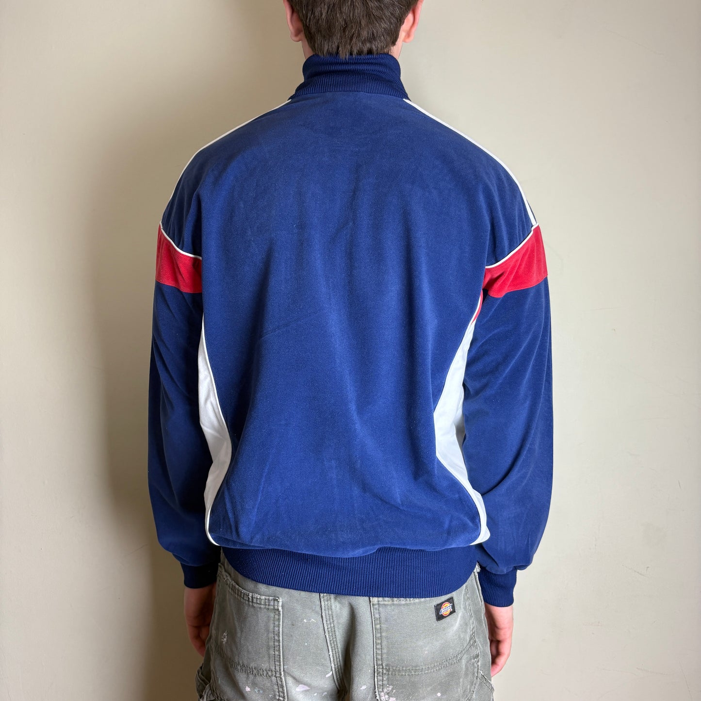 Vintage Adidas Navy 90s Tracksuit Track Jacket - L