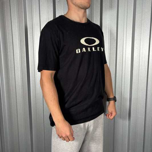 Oakley Black Graphic T Shirt - L