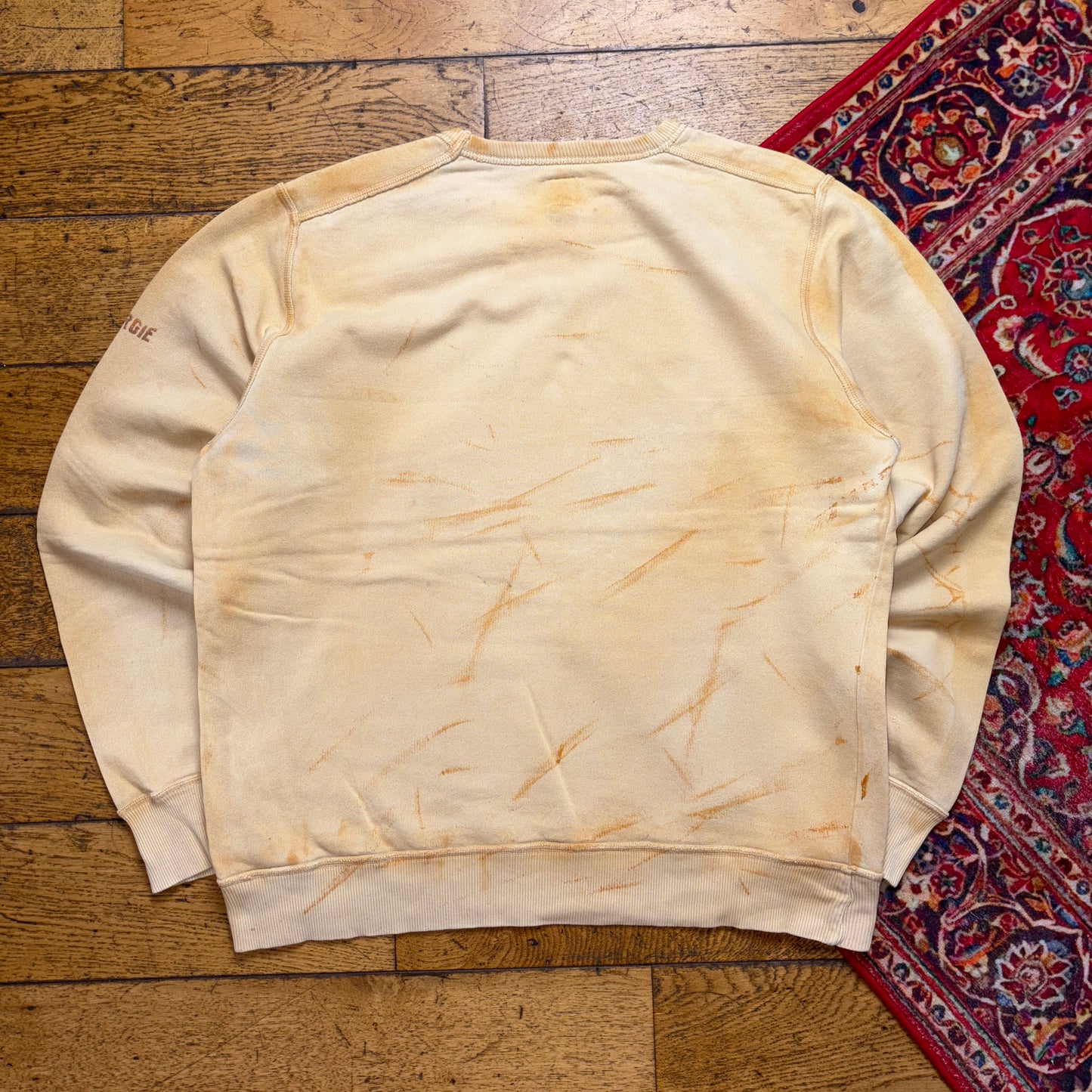 Vintage Energie Skate Brown Yellow Rust Sweatshirt - M