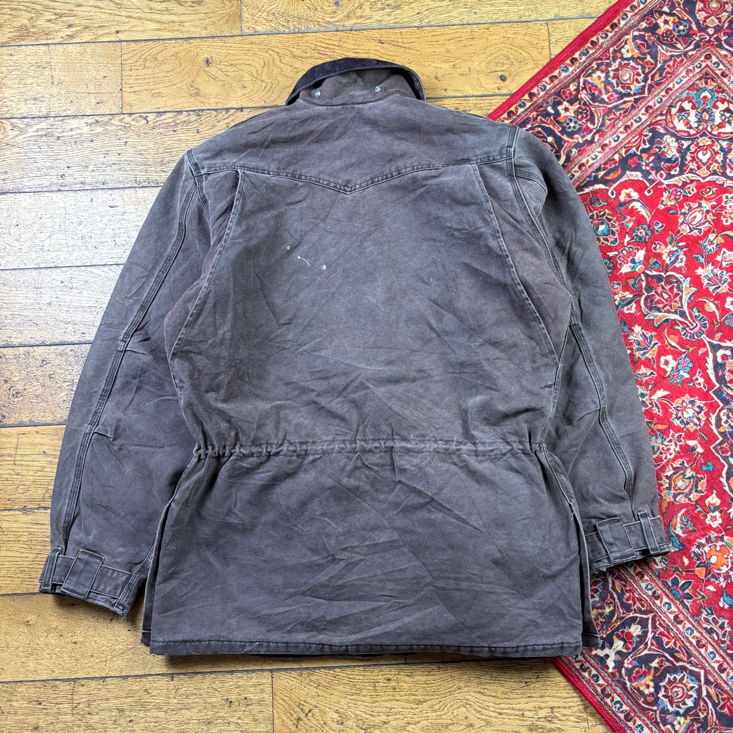 Vintage Carhartt Brown Chore Workwear Jacket - L