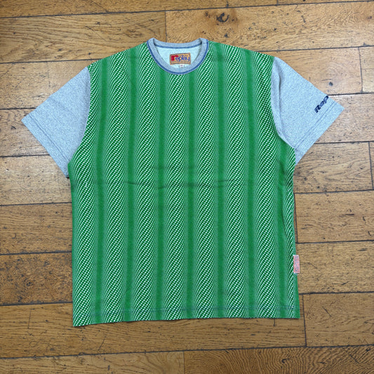 Vintage Replay Wavy Dot Green T-Shirt - M