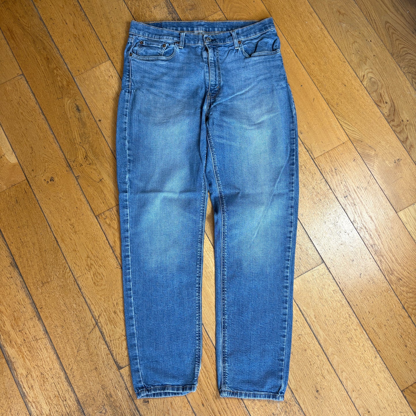 Vintage Levis 531 Tapered Blue Denim Jeans - 34