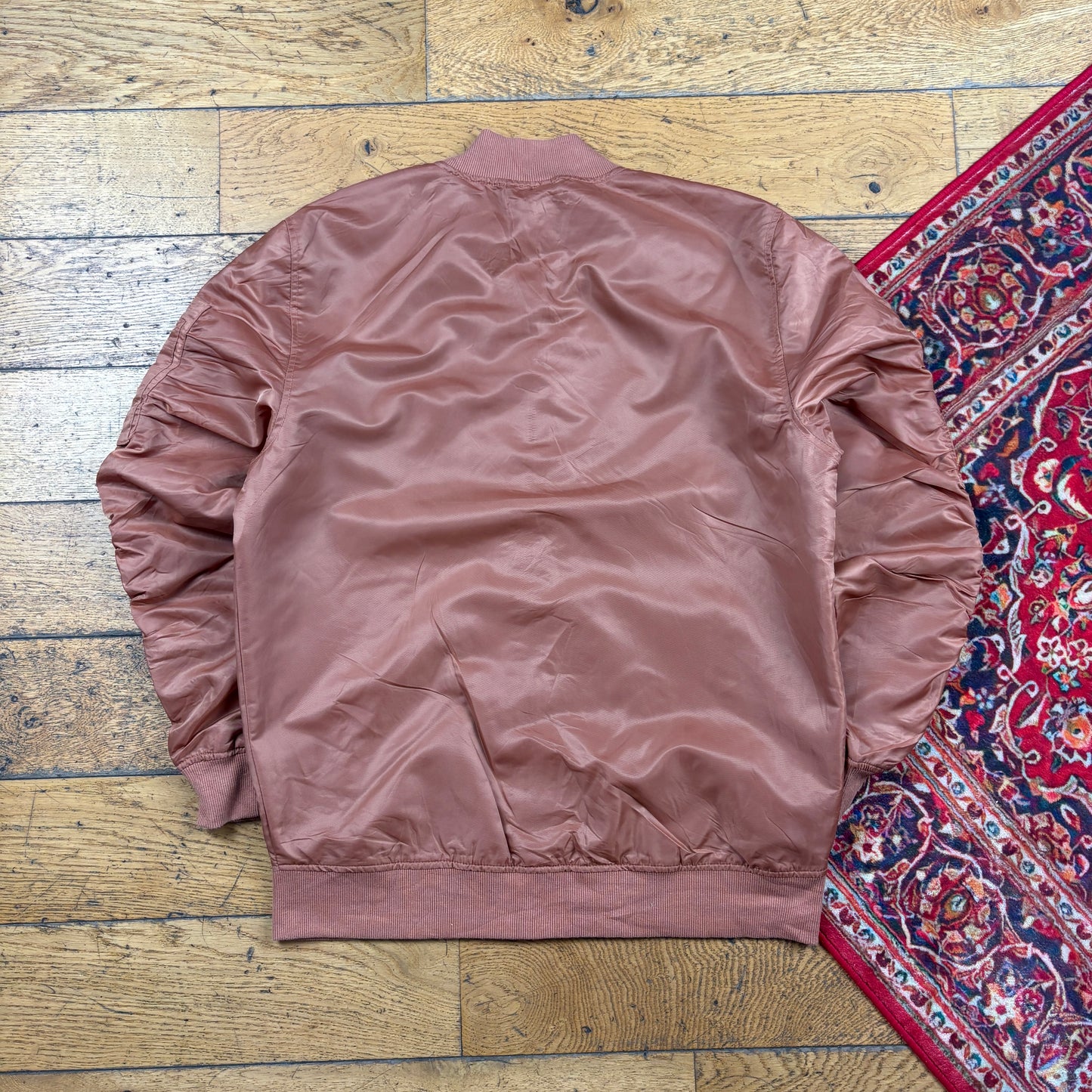 Vintage Brown MA-1 Bomber Jacket - M