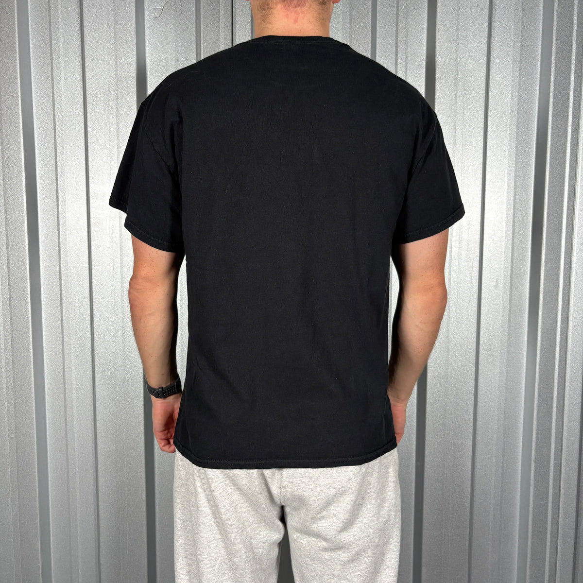 Thrasher Black Skate T-Shirt - S