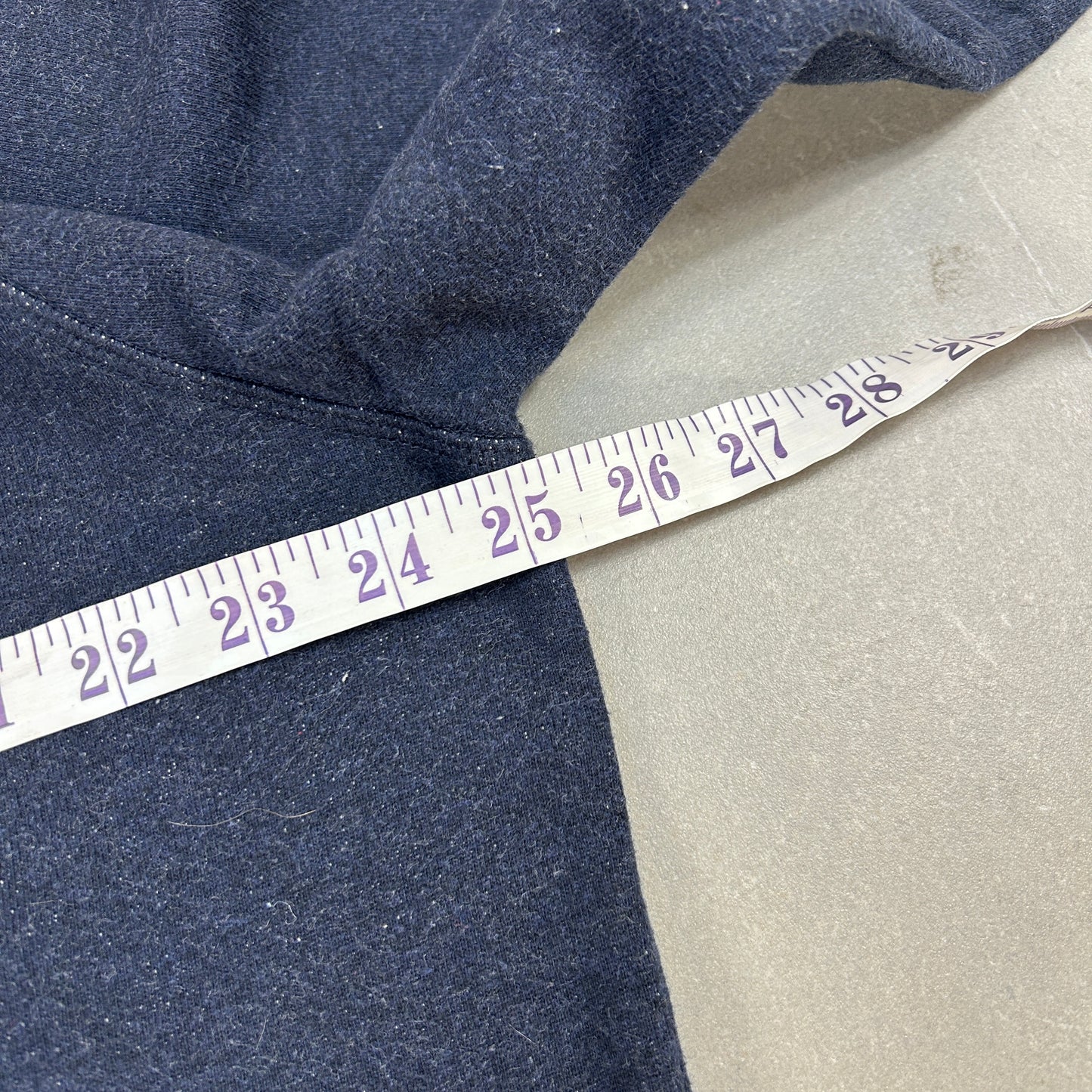 Vintage Fred Perry Navy Embroidered Sweatshirt - XL