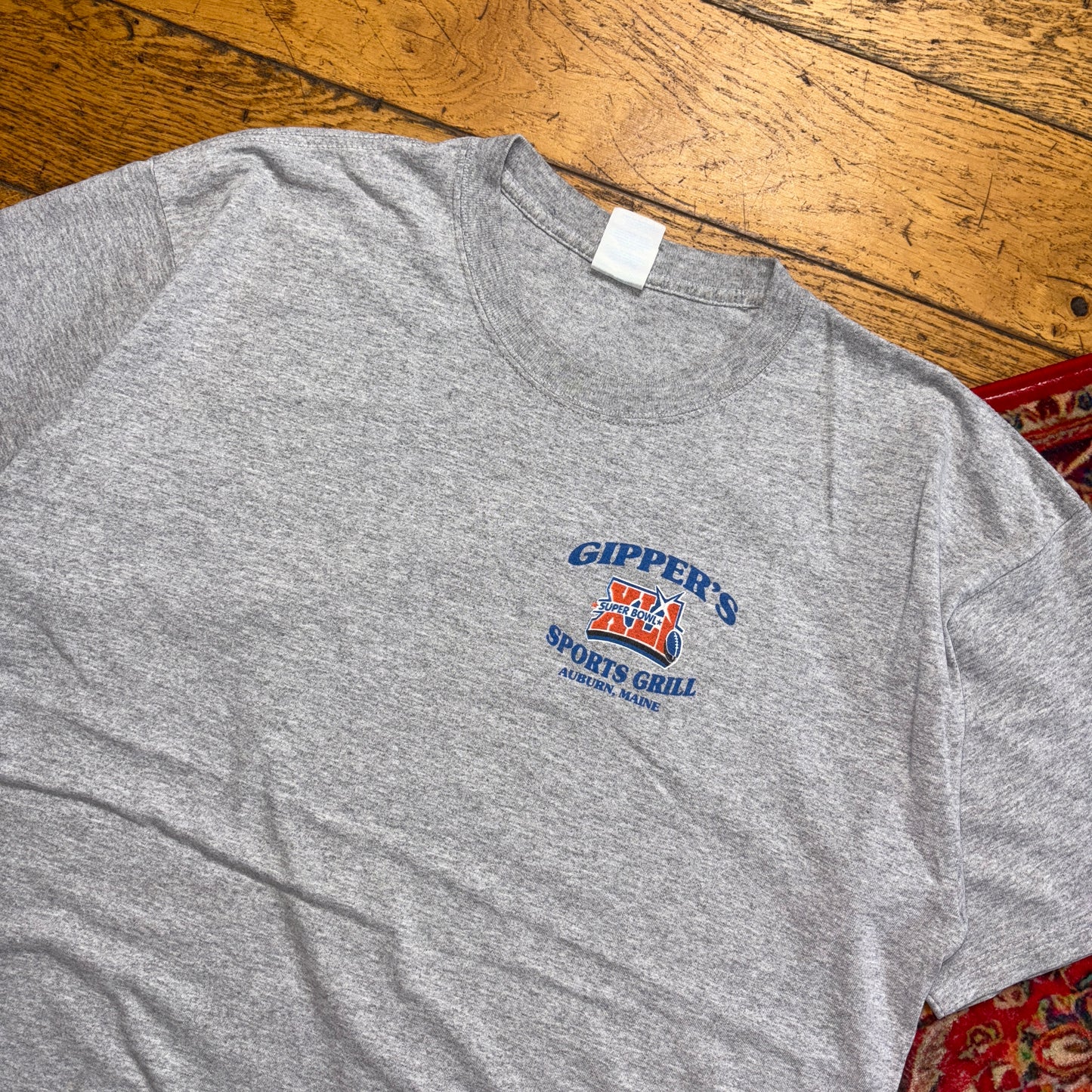 Vintage Grey Graphic T-Shirt - XL