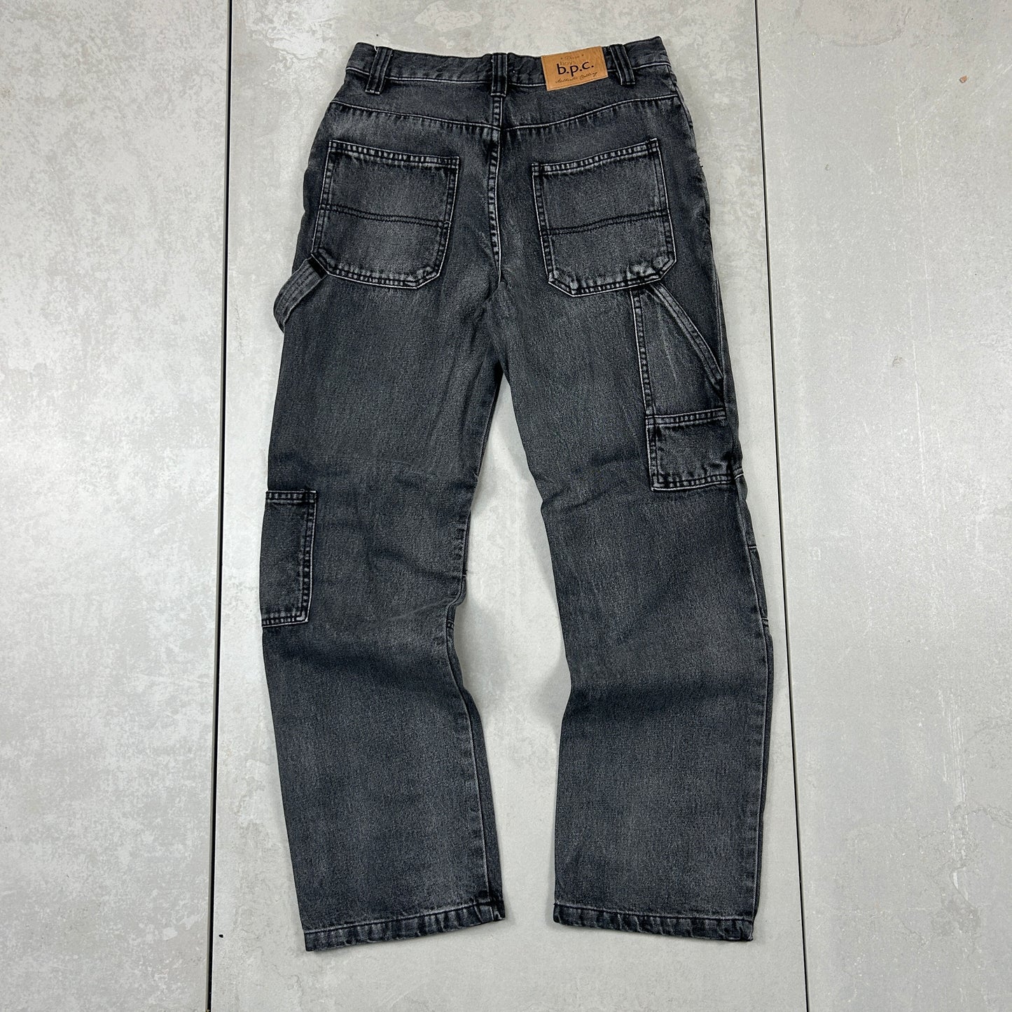 Vintage Hip Hop Baggy Carpenter Jeans - 28