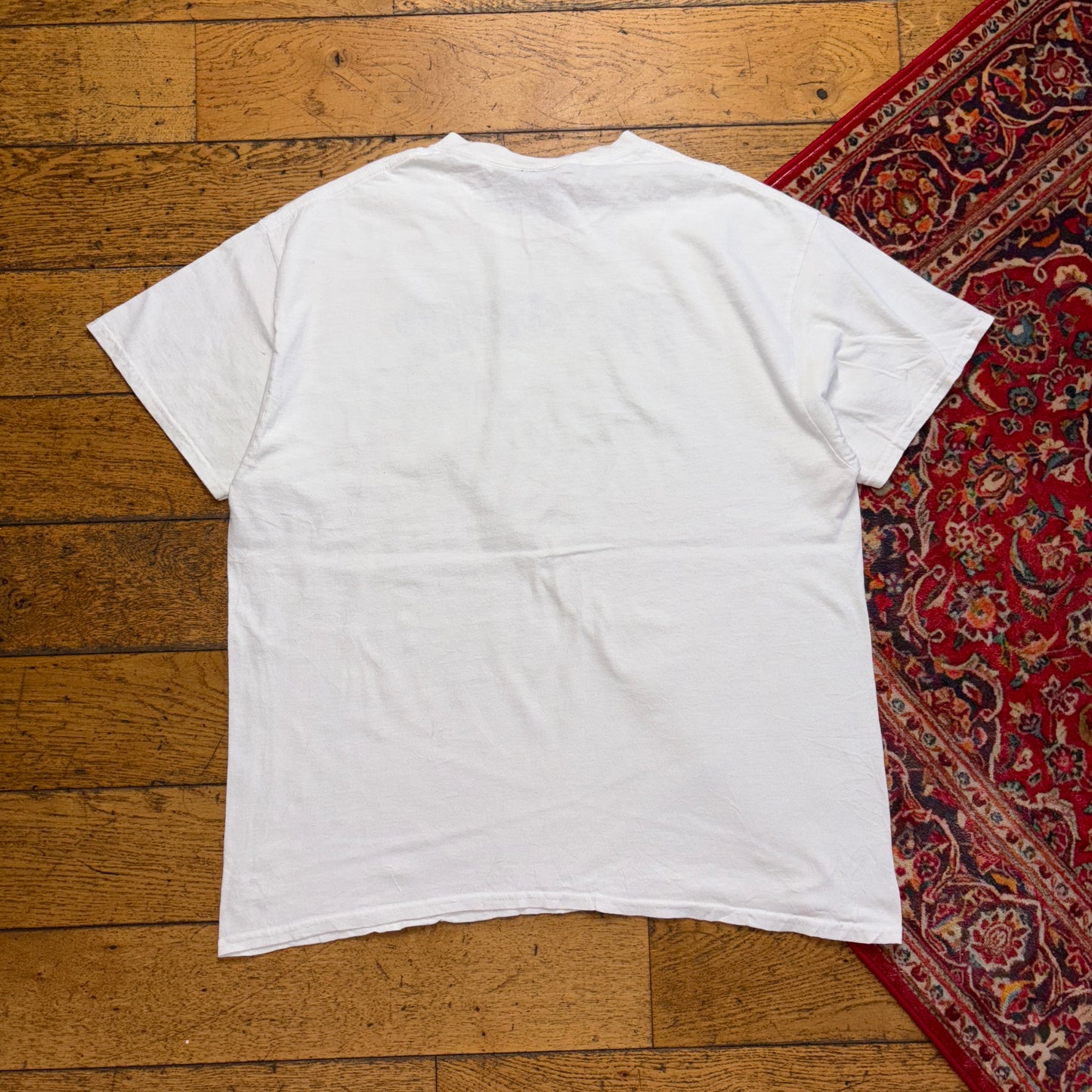 Vintage Thrasher White Skate Graphic T-Shirt - XL