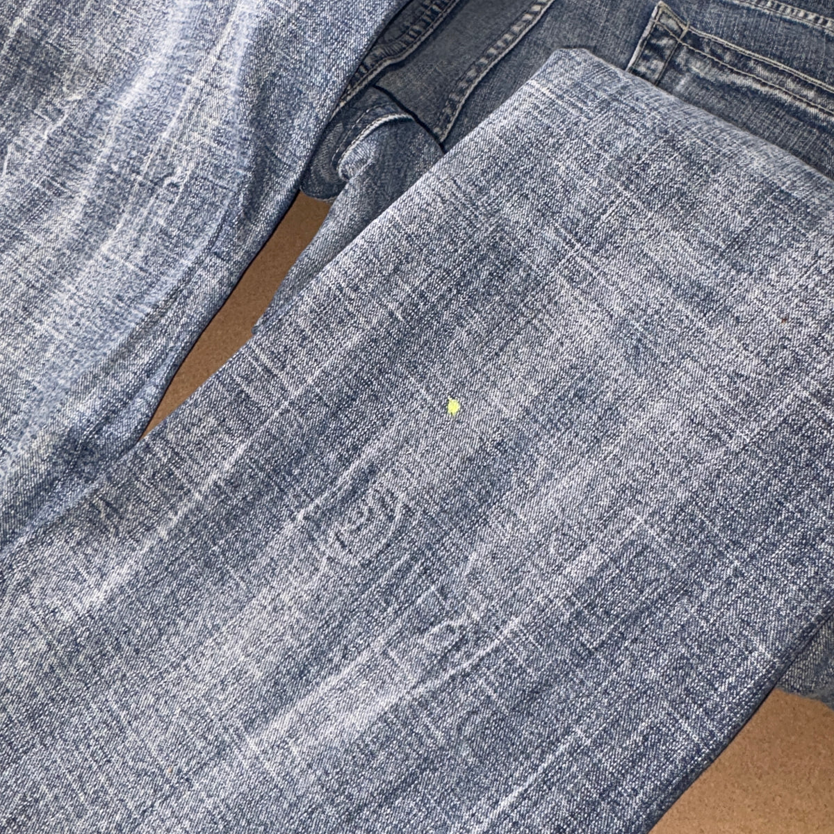 Bobson Embroidered Blue Japanese Denim Hip Hop Y2K Straight Jeans - 38R