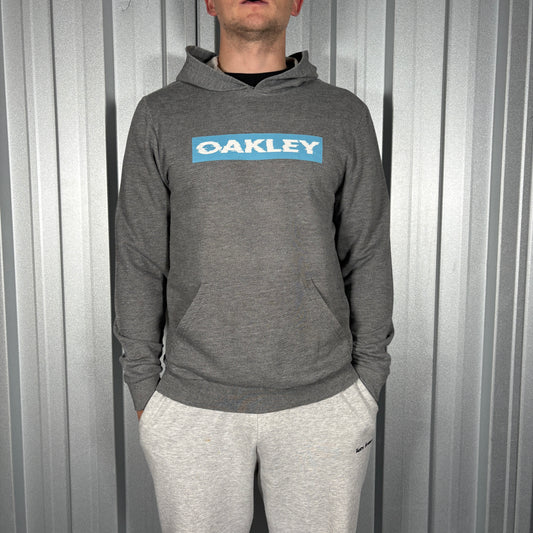 Oakley Grey Sweatshirt Hoodie - S