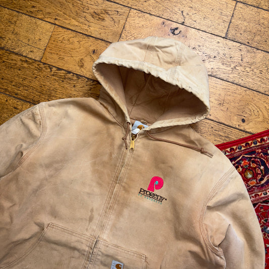 Vintage Carhartt Brown Active Workwear Jacket - XL