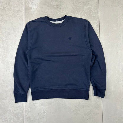 Champion navy embroidered logo sweatshirt - Small