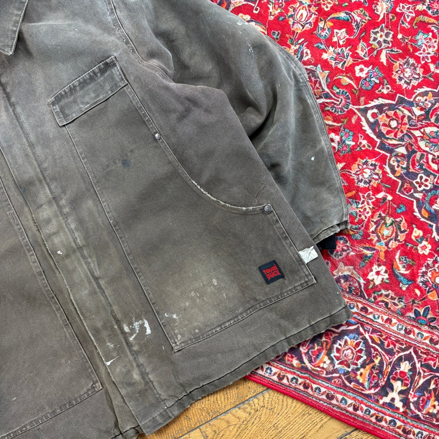 Vintage Workwear Chore Brown Heavyweight Detroit Jacket - XL